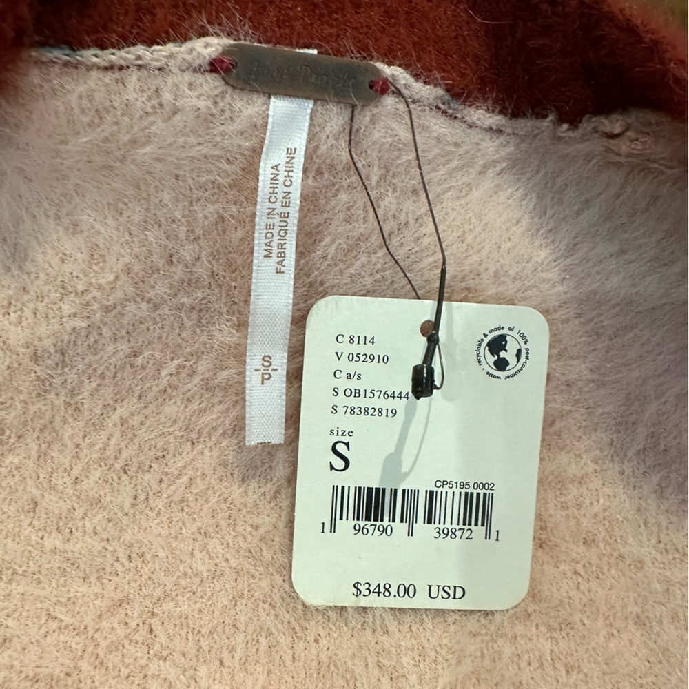 NWT Free People Carson cozy cardigan - Picture 6 of 8